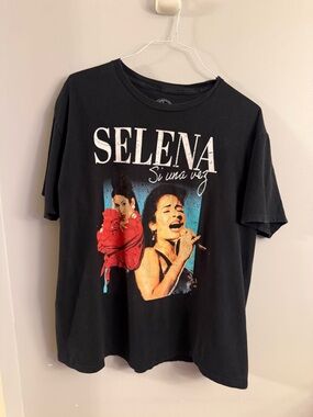 Selena Si Una Vez Graphic Tee 2XL Black Official Merchandise Band T Shirt